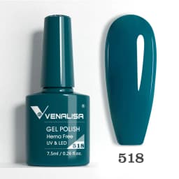 VENALISA 7.5ml Nail Gel Polish VIP5 HEMA Free Semi Permanent Soak off UV LED Nail Gel Varnish Full Coverage Nail Gel Lacquer