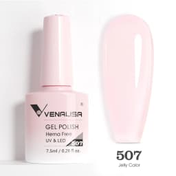 VENALISA 7.5ml Nail Gel Polish VIP5 HEMA Free Semi Permanent Soak off UV LED Nail Gel Varnish Full Coverage Nail Gel Lacquer