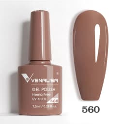 VENALISA 7.5ml Nail Gel Polish VIP5 HEMA Free Semi Permanent Soak off UV LED Nail Gel Varnish Full Coverage Nail Gel Lacquer