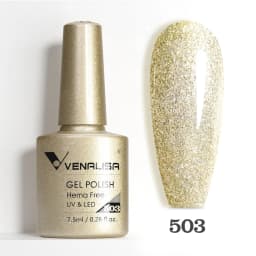 VENALISA 7.5ml Nail Gel Polish VIP5 HEMA Free Semi Permanent Soak off UV LED Nail Gel Varnish Full Coverage Nail Gel Lacquer