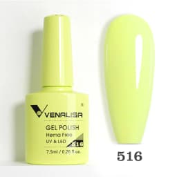 VENALISA 7.5ml Nail Gel Polish VIP5 HEMA Free Semi Permanent Soak off UV LED Nail Gel Varnish Full Coverage Nail Gel Lacquer