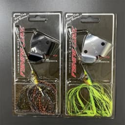New Style 25.5G Spinnerbait Bladed Swimbait Jig Head Silicone Skirt Carp Fishing Buzz Artificial Bait Metal Spoon Jigging Lure