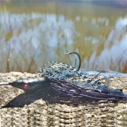 New Style 25.5G Spinnerbait Bladed Swimbait Jig Head Silicone Skirt Carp Fishing Buzz Artificial Bait Metal Spoon Jigging Lure