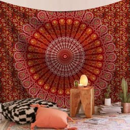 Indian Mandala Wall Hanging Tapestry Boho Wall Cloth Tapestries Decor Psychedelic Hippie Bohemia Wall Carpet Bedroom Decoration