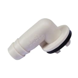 1/4pcs Air Conditioner Drain Connector AC Drain Hose Plastic Elbow Rubber Ring Kit Anti-defomed 1.5cm Diameter Connector