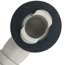 1/4pcs Air Conditioner Drain Connector AC Drain Hose Plastic Elbow Rubber Ring Kit Anti-defomed 1.5cm Diameter Connector