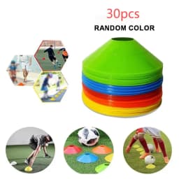10/20/30pcs Soccer Training Sign Dish Pressure Resistant Cones Marker Discs Bucket Outdoor Basketball Football Training Sports