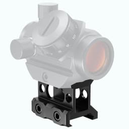Riser Mount 1" Height Picatinny Short Riser Mount Aluminum Alloy Scope Riser Base Mount 20mm Picatinny Rail