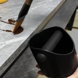 Coffee Knock Box Espresso Grounds Container Dump Bin Bucket Anti Slip Powder Beveled Residue Barista Accessories Maker Tools