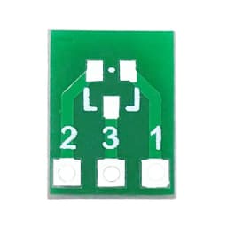 20Pcs SOT23 SOT23-3 Turn SIP3 Double-Side SMD Turn DIP SIP3 Adapter Converter Plate SOT SIP IC Socket PCB Board DIY Kit