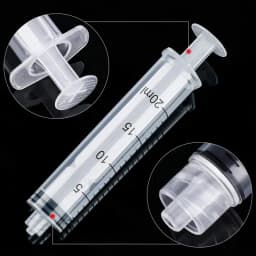1/5/10pcs Luer Lock Syringes 3ml 5ml 10ml 20ml 30ml 50ml 100ml Plastic Syringe Hydroponics Nutrient Syringe Tools Sampler