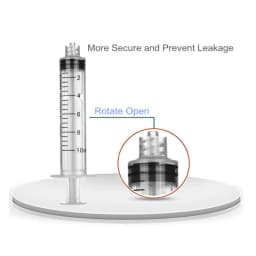 1/5/10pcs Luer Lock Syringes 3ml 5ml 10ml 20ml 30ml 50ml 100ml Plastic Syringe Hydroponics Nutrient Syringe Tools Sampler