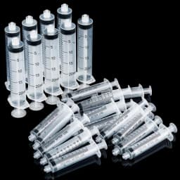 1/5/10pcs Luer Lock Syringes 3ml 5ml 10ml 20ml 30ml 50ml 100ml Plastic Syringe Hydroponics Nutrient Syringe Tools Sampler