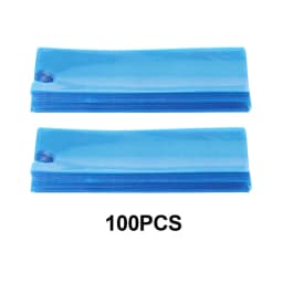 200/100/50pcs Big Size Tattoo Pen Bags Tattoo Pen Machine Sleeve Covers Black/Blue/Pink Clip Cord Sleeves Tattoo Accessories