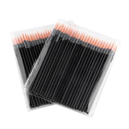 50pcs Disposable Nail Art Brush Eyeliner Eyeline Makeup Tools Manicure Painting Pen Tool Brushes