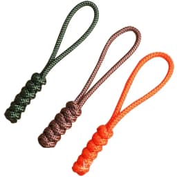 5pcs Useful Zipper Pullers Durable Wear-resistant Braided Cord Knapsack Backpack Zipper Accessories