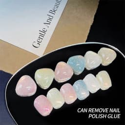 15ML Gel Nail Polish Glitter Sequins Manicure Semi Permanent Base Top Coat Long Lasting Soak Off LED UV Nail Art Gel Varnish %YX