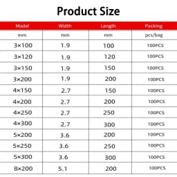 Cable Ties Nylon Self Locking 100/150/200mm Multicolour Plastic Zip Wire Binding Wrap Straps DIY Cable Fasten Organiser