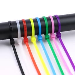 Cable Ties Nylon Self Locking 100/150/200mm Multicolour Plastic Zip Wire Binding Wrap Straps DIY Cable Fasten Organiser