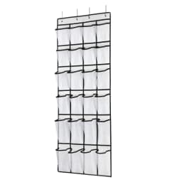 40/35/28 Pockets Shoes Organizer Rack Hanging Organizer Space Saver Hanging Over The Door Behind Closet Organizer Storage Hanger