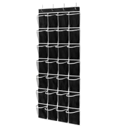 40/35/28 Pockets Shoes Organizer Rack Hanging Organizer Space Saver Hanging Over The Door Behind Closet Organizer Storage Hanger