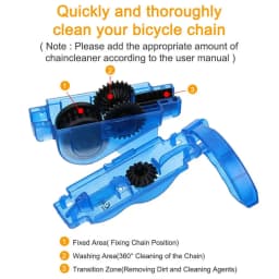 Bicycle Chain Cleaner Cycling Cleaning Kit Bike Wash Tool Set Bike Protection Oil Portable Outdoor Mountain Bicycle Repair Tools