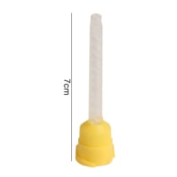 50Pcs Dental Mixing Tips Tubes Disposable Nozzles Head Impression Materials Silicone Rubber Conveying Dentistry Lab Product