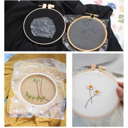 1x1M PVA Water Soluble Film Embroidery Stabilizer Computer Embroidery Backing DIY Manual Embroidery Pattern Transfer Cloth