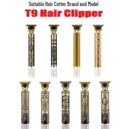 6PCS T9 Hair Clipper Guards Guide Combs Trimmer Cutting Guides Styling Tools Attachment Compatible 1.5mm 2mm 3mm 4mm 6mm 9mm