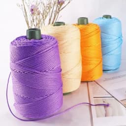225g Lightweight Ice Silk Thread Handcrafted for Summer Cool Hats, Sun Hats, Storage Baskets, Seat Cushions, Yarn