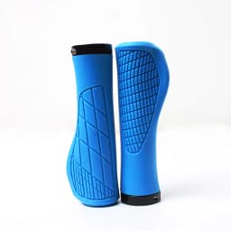 MTB Bicycle Grips Shockproof Bike Handlebar Cover Anti-Slip Lock on Bike Handle Cuffs Ergonomic Cycling Rubber Ball Handle Grips