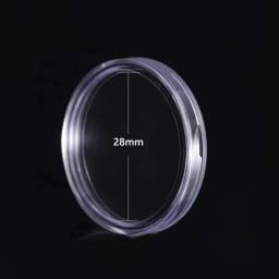 10/100p 21-46mm Transparent Plastic COINN Holder COINN Collecting Box Case for COINN Storage Capsules Protection Boxes Container