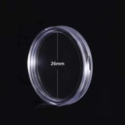 10/100p 21-46mm Transparent Plastic COINN Holder COINN Collecting Box Case for COINN Storage Capsules Protection Boxes Container