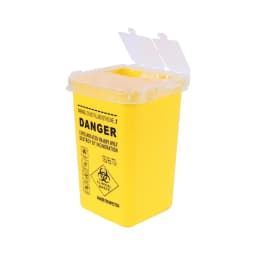 1L Plastic Tattoo Waste Box Medical Supplies Container Disposable Microblading Sharps Needle Tips Accessories For Eyebrows