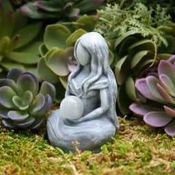 Moon Goddess Statue Creative Cafe Greek Mythological Figure Resin Sculpture Home Decor Figurines For Interior Decorations