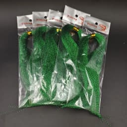 5pcs fly fishing line crystal twisted holographic tinsel 10colors for making jig hook lure files decorating lure making material