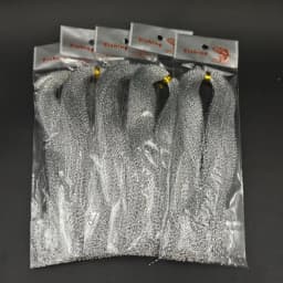 5pcs fly fishing line crystal twisted holographic tinsel 10colors for making jig hook lure files decorating lure making material