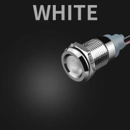 6mm 8mm 10mm 12mm 14mm Metal LED Warning Indicator Light Signal Lamp Pilot Wire 3-6 12-24 220V Waterproof IP65 Red Green Blue