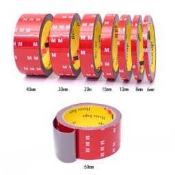 3Meters Double Sided Tape Strong Permanent Acrylic Foam Adhesive Tape Sticker for Car Home Indoor High Temperature