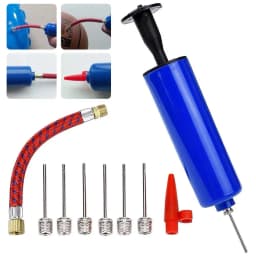 Flexible Hose Ball Pump Hand Pump Inflator Portable Basketball Pump Football Inflating with Pump Volleyball Hose Push Air