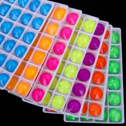 VC Neon Fluorescent Roundness Sew on Rhinestone Roundness Sewing Diamond Glass Diamond Flatback DIY Accessories Wedding