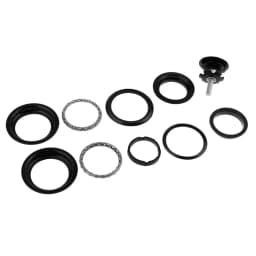 Bicycle Fork Durable MTB Bike Alloy 44mm Road Bike Bike External Headset Head-Tube 1 1/8" Bike Threadless Headset