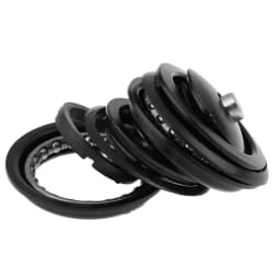 Bicycle Fork Durable MTB Bike Alloy 44mm Road Bike Bike External Headset Head-Tube 1 1/8" Bike Threadless Headset
