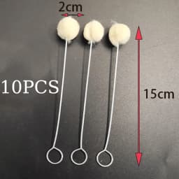 10/30pcs Leather Wool Balls Painting Brush Assisted Dyeing Leather Dauber Tool Leather Dyeing Brush Sponge Paint Brush