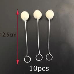 10/30pcs Leather Wool Balls Painting Brush Assisted Dyeing Leather Dauber Tool Leather Dyeing Brush Sponge Paint Brush