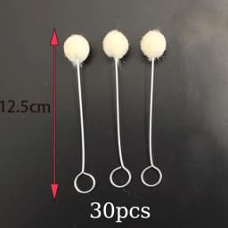 10/30pcs Leather Wool Balls Painting Brush Assisted Dyeing Leather Dauber Tool Leather Dyeing Brush Sponge Paint Brush