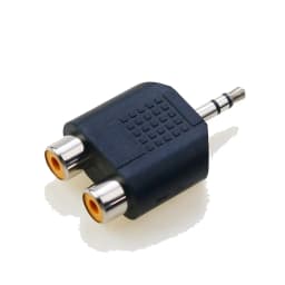Universal RCA Cable 3.5mm Jack Stereo Audio Cable to 2RCA Socket Female to Male to Headphone 3.5 AUX Y Adapter for DVD Amplifier