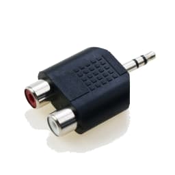 Universal RCA Cable 3.5mm Jack Stereo Audio Cable to 2RCA Socket Female to Male to Headphone 3.5 AUX Y Adapter for DVD Amplifier