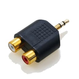 Universal RCA Cable 3.5mm Jack Stereo Audio Cable to 2RCA Socket Female to Male to Headphone 3.5 AUX Y Adapter for DVD Amplifier