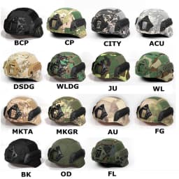 Tactical MICH2000 Helmet Cover Hunting Gear Helmet Accessories Camouflage Cloth Helmet Cover for MICH Helmet